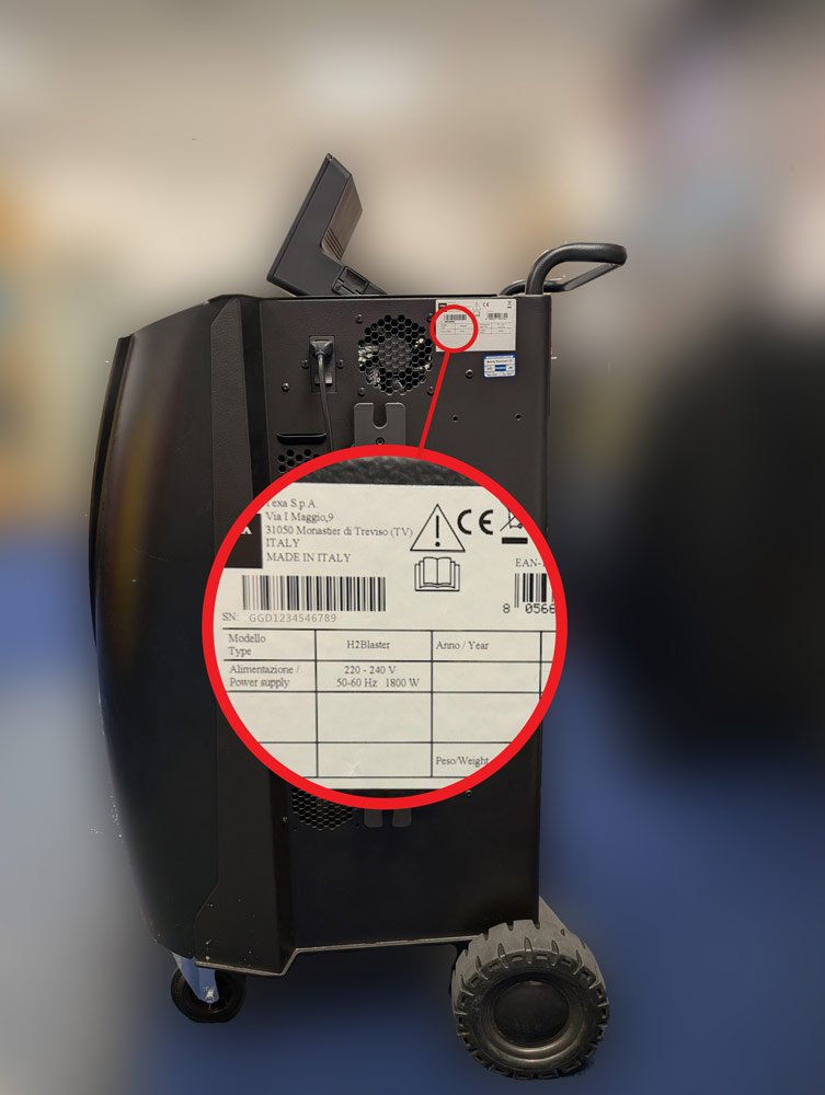 H2 Serial Number
